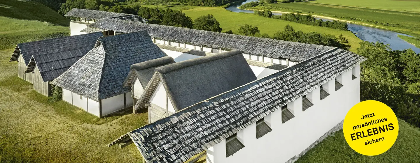 Heuneburg, Rekonstruktion Lehmziegelmauer Freilichtmuseum Heineburg