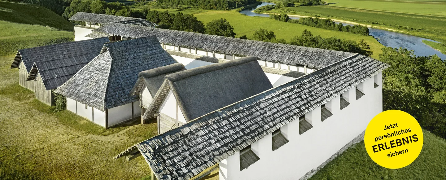 Heuneburg, Rekonstruktion Lehmziegelmauer Freilichtmuseum Heineburg