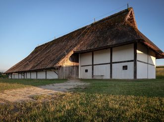 Heuneburg – Stadt Pyrene, Rekonstruktion eines Herrenhauses