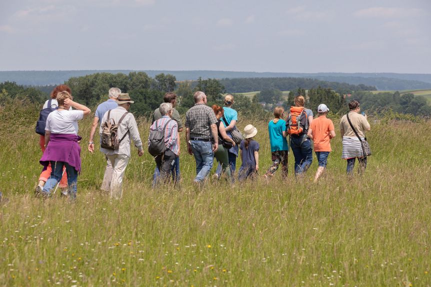 Heuneburg – Stadt Pyrene, Event, Führung durch Landschaft