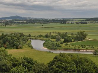 Heuneburg, Ausblick, Ufer der Donau