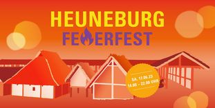 Heuneburg - Stadt Pyrene, Werbemotiv zum Feuerfest