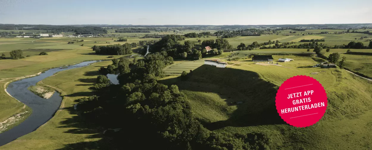 Heuneburg, Blick auf die Heuneburg