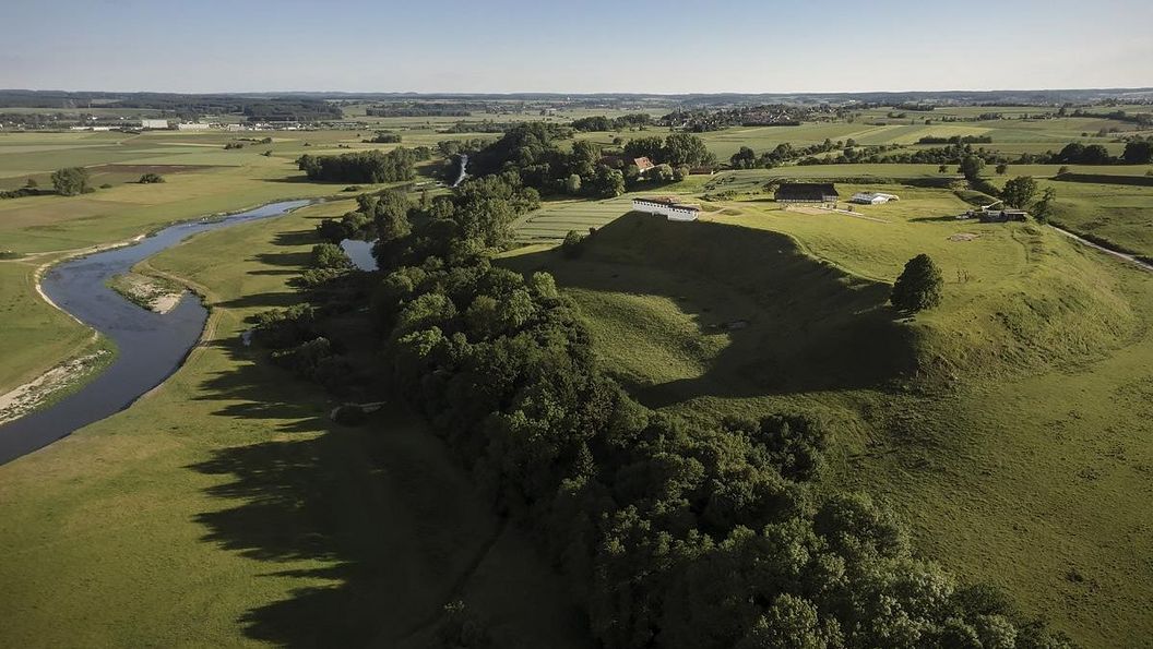 Heuneburg, Blick über das Donautal 