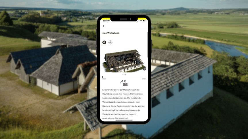 Heuneburg - Stadt Pyrene, Beispiel Highlight Station