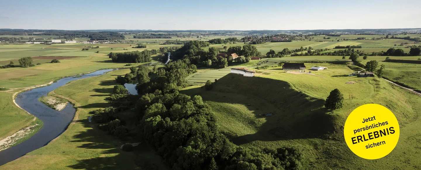 Heuneburg, Blick auf die Heuneburg