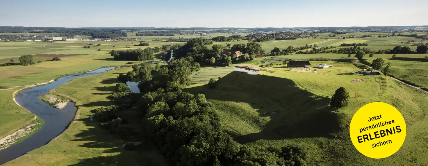 Heuneburg, Blick auf die Heuneburg
