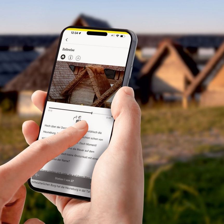 Heuneburg - Stadt Pyrene, Monument BW App